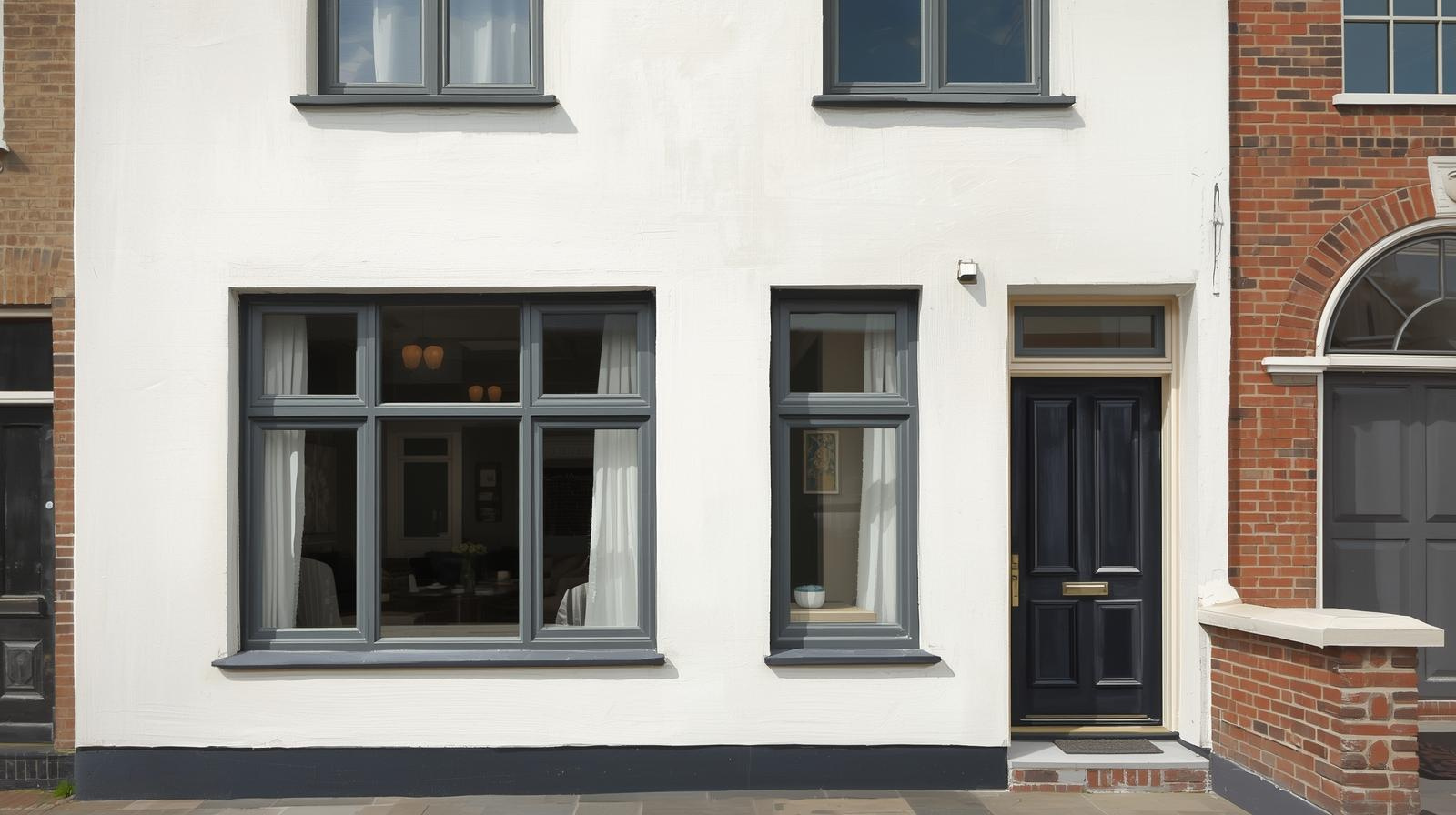 Statig pand met klassiek schilderwerk